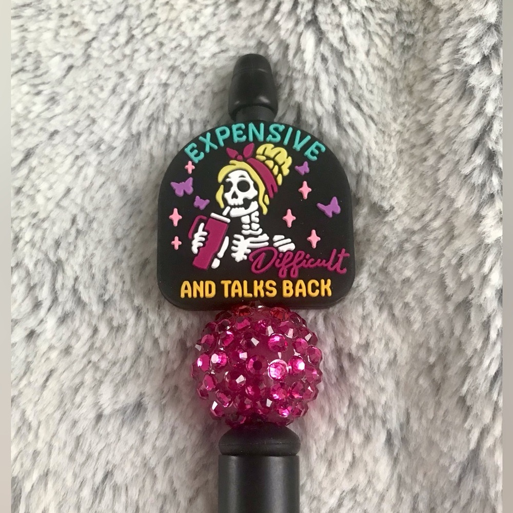 Expensive & Talks Back 🤣 Beaded Pen